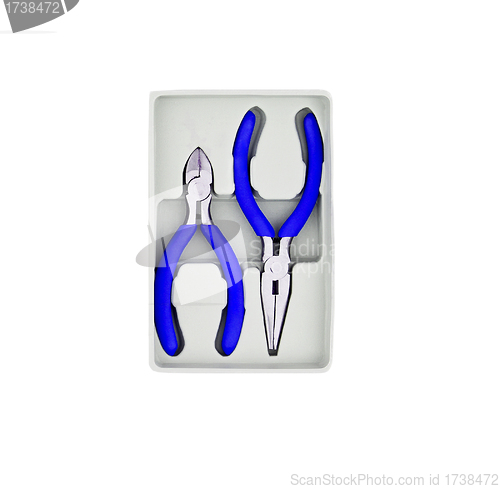 Image of pair of pliers