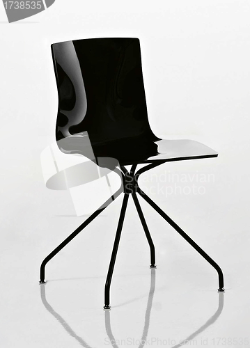 Image of black modern chair