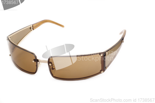 Image of Stylish sunglasses isolated on white