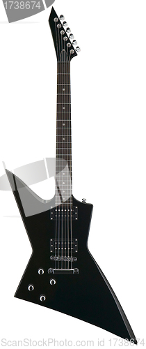 Image of modern electric guitar