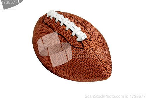 Image of American football isolated