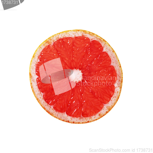 Image of Grapefruit isolated on white background