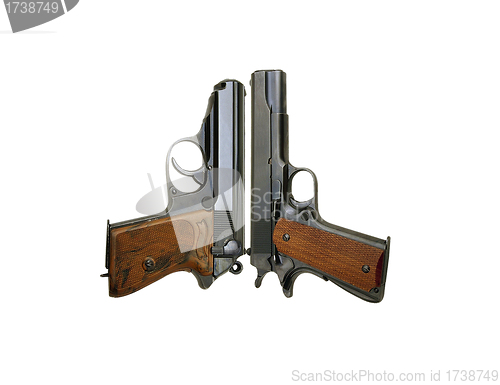 Image of Two handguns