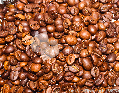 Image of brown coffee, background texture