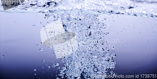 Image of fresh clean water splash