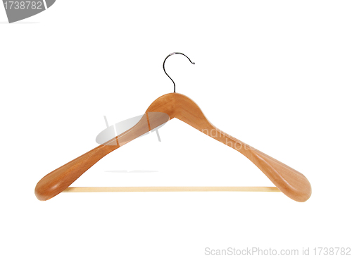 Image of Coat hanger isolated on white