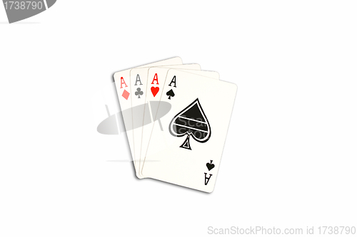 Image of Four aces poker