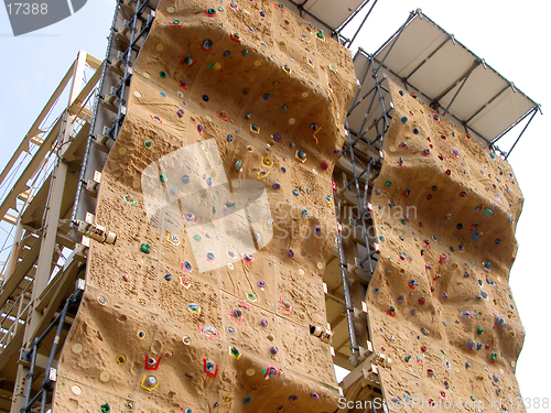 Image of Artificial climbing wall