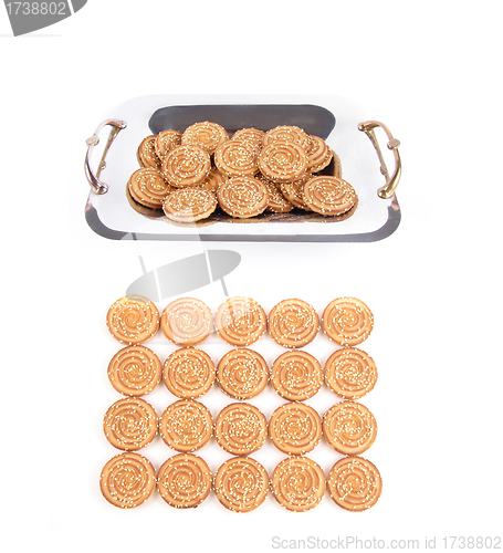 Image of Plate of cookies