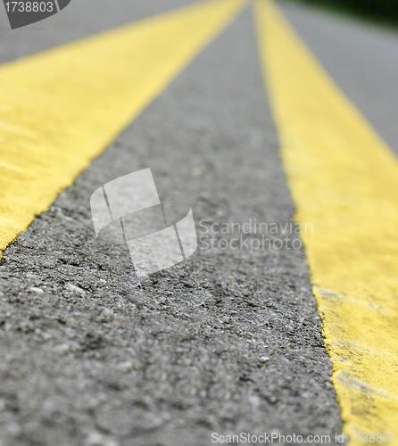 Image of road street or asphalt texture with lines