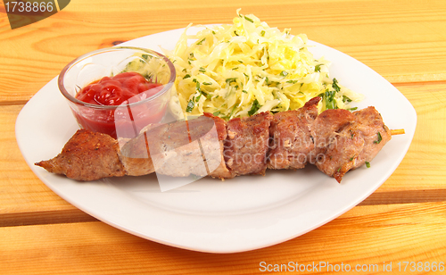 Image of Grilled chicken and salad