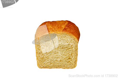 Image of half wheat bread round
