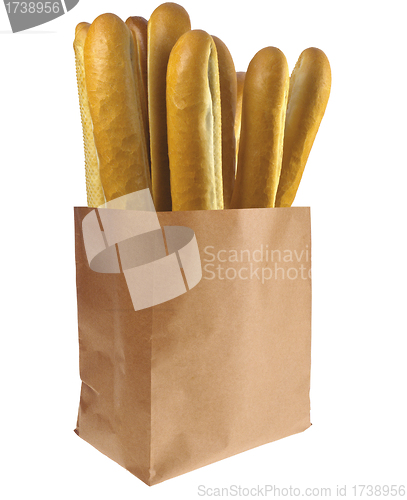 Image of Fresh french baguettes