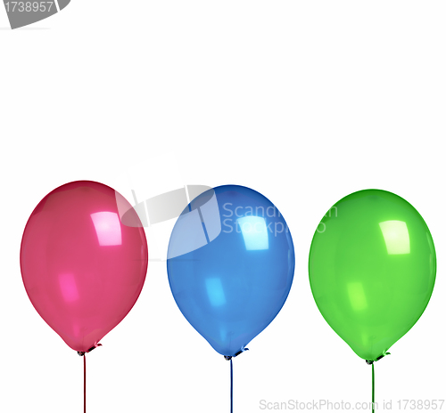 Image of color balloons