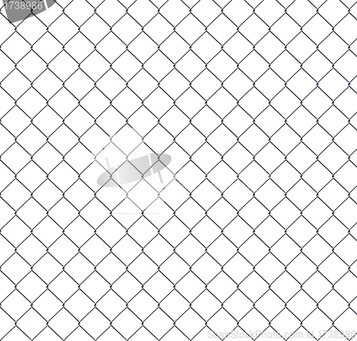 Image of iron wire fence