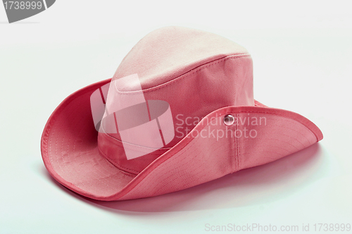 Image of Red cowboy hat