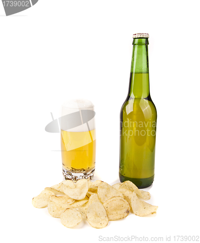 Image of Beer and Chips