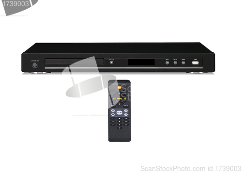 Image of Dvd player isolated