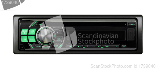 Image of Modern car audio system