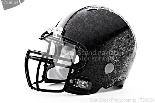 Image of Black Hockey helmet