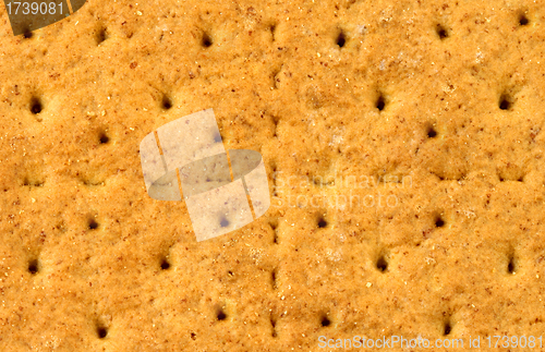 Image of Graham cracker background or texture