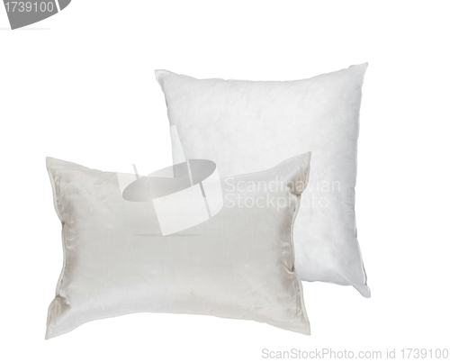 Image of White pillows