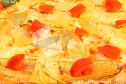 Image of Tasty Italian pizza background
