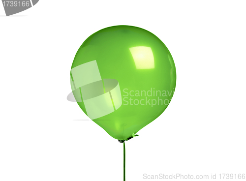 Image of Inflatable balloon, photo on the white background