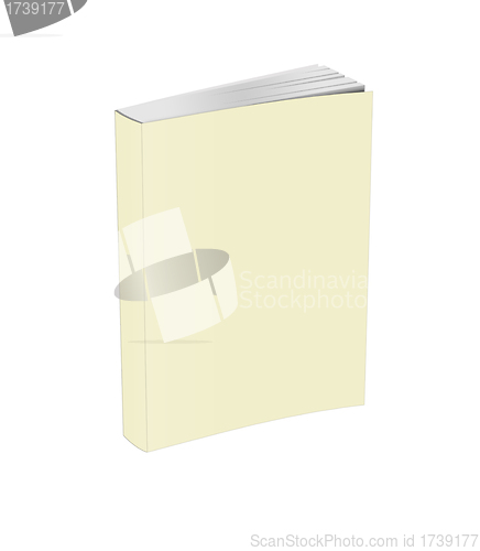 Image of Blank book with white cover