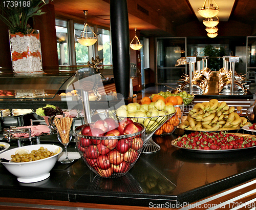 Image of Catering food in the hotel