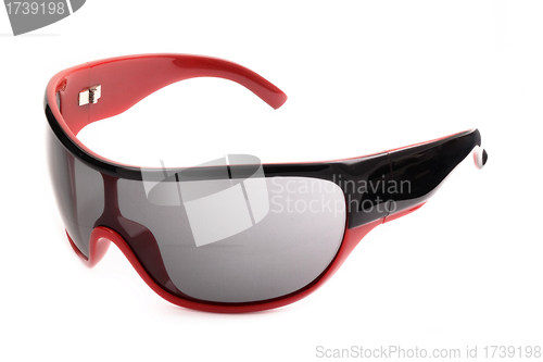 Image of female sunglasses isolated on the white background