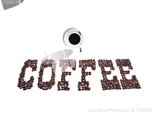 Image of White cup of coffee