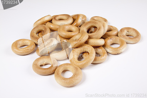 Image of A lot of delicious bagels