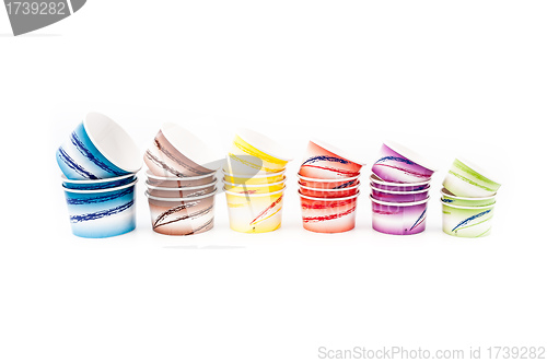 Image of Ice cream paper cups