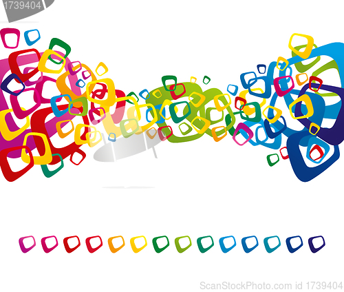 Image of Vector Abstract Color Background