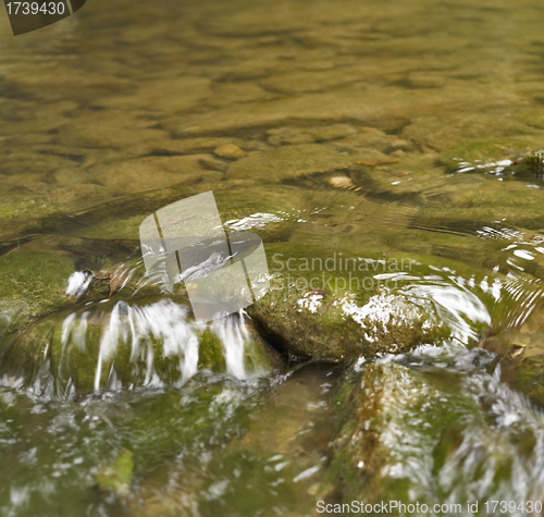 Image of stony stream detail