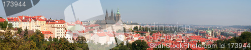 Image of Prague castle panorama