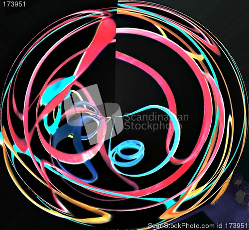 Image of glowing crystal ball