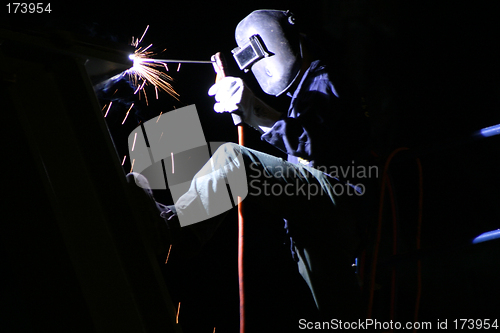 Image of Night welding