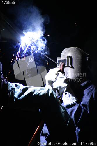 Image of Night welding