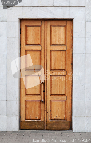 Image of Old wooden door