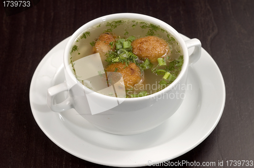 Image of Vegetable soup.