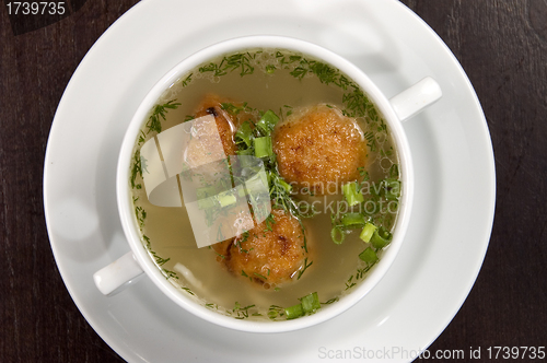 Image of Vegetable soup.