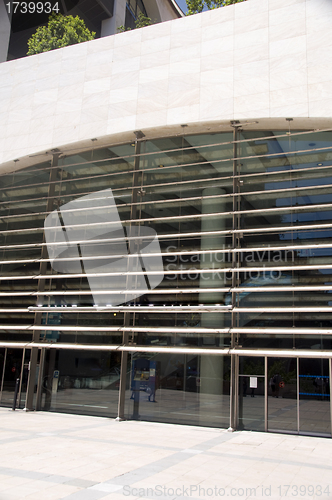 Image of train station architecture Gare de Monaco France Europe French R