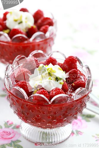 Image of Strawberry dessert