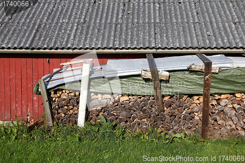 Image of Firewood pile