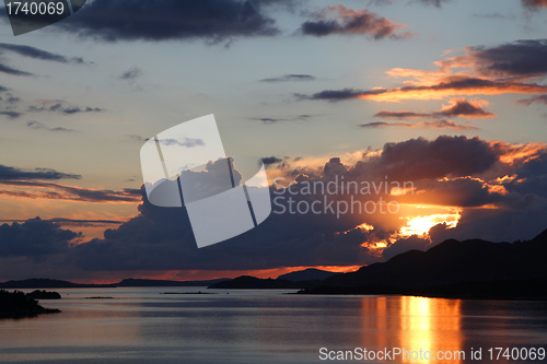 Image of Norway sunset