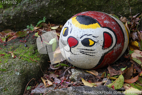 Image of Stone cat in Onomichi