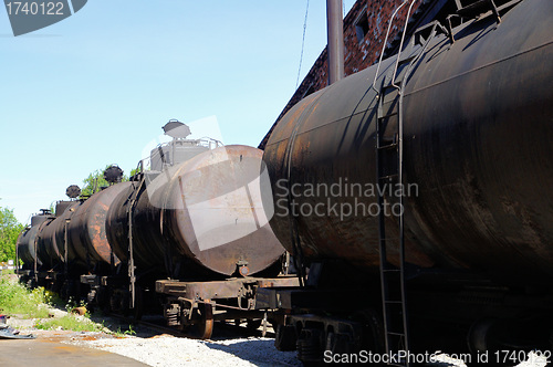 Image of The railway tanks