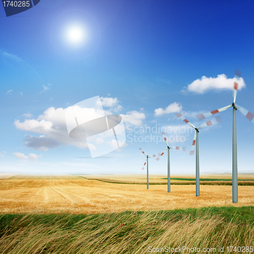 Image of renewable wind power